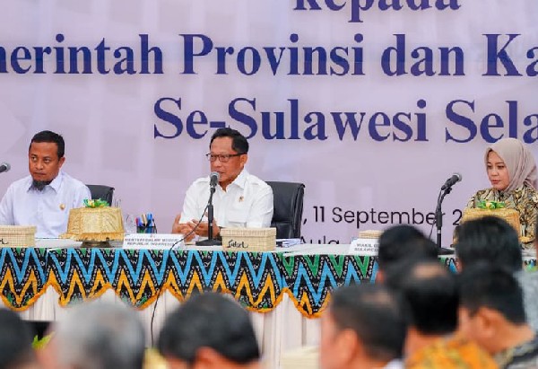 Gubernur Sulsel dan Mendagri Bahas Penguatan Kerja Sama untuk Pembangunan dan Stabilitas Daerah